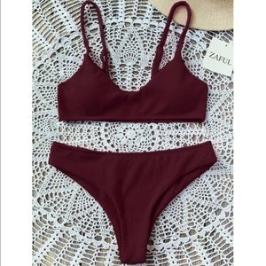 ✨3/$30✨ Zaful High Cut Bralette Bikini